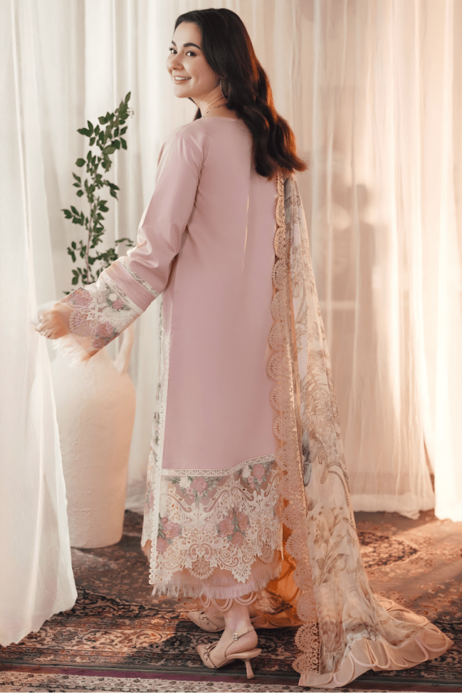 3 - PCLAWN EMBROIDERED SUIT SR - 497 - Rangoli Store