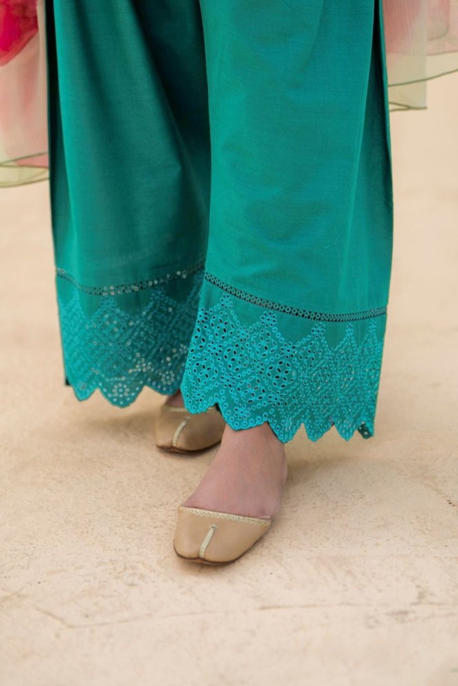 3PC EMBROIDED LAWN SUIT SR - 495 - Rangoli Store