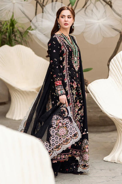 3PC EMBROIDERED DHANAK DRESS RO - 508 - Rangoli Store