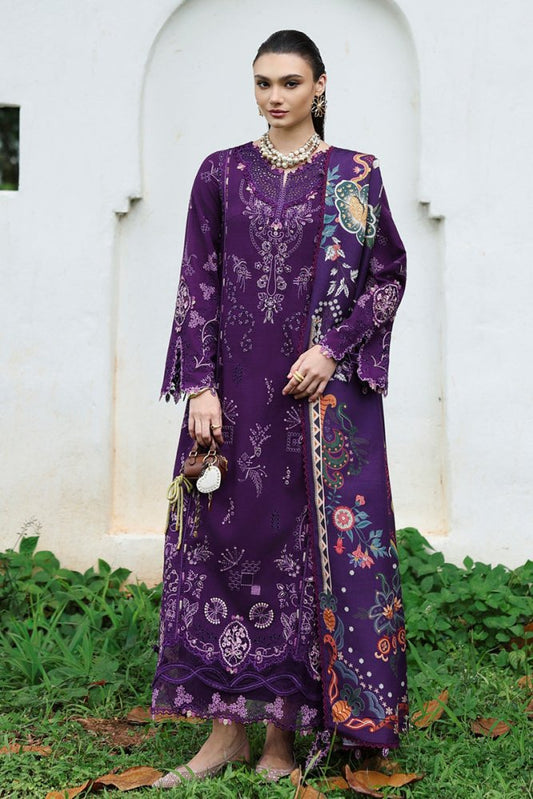 3PC EMBROIDERED DHANAK SUIT - RO - 624 - Rangoli Store