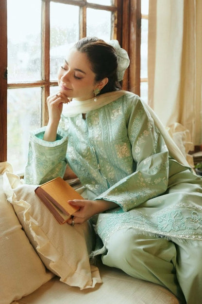 3PC EMBROIDERED LAWN SUIT - SR - 134 - Rangoli Store