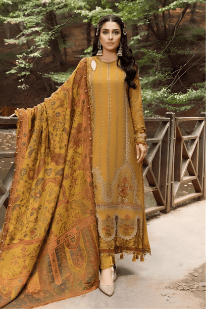 3PC EMBROIDERED LAWN SUIT - SR - 382 - Rangoli Store