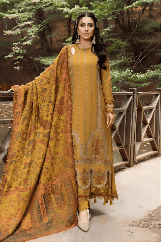 3PC EMBROIDERED LAWN SUIT - SR - 382 - Rangoli Store