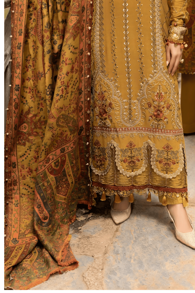 3PC EMBROIDERED LAWN SUIT - SR - 382 - Rangoli Store