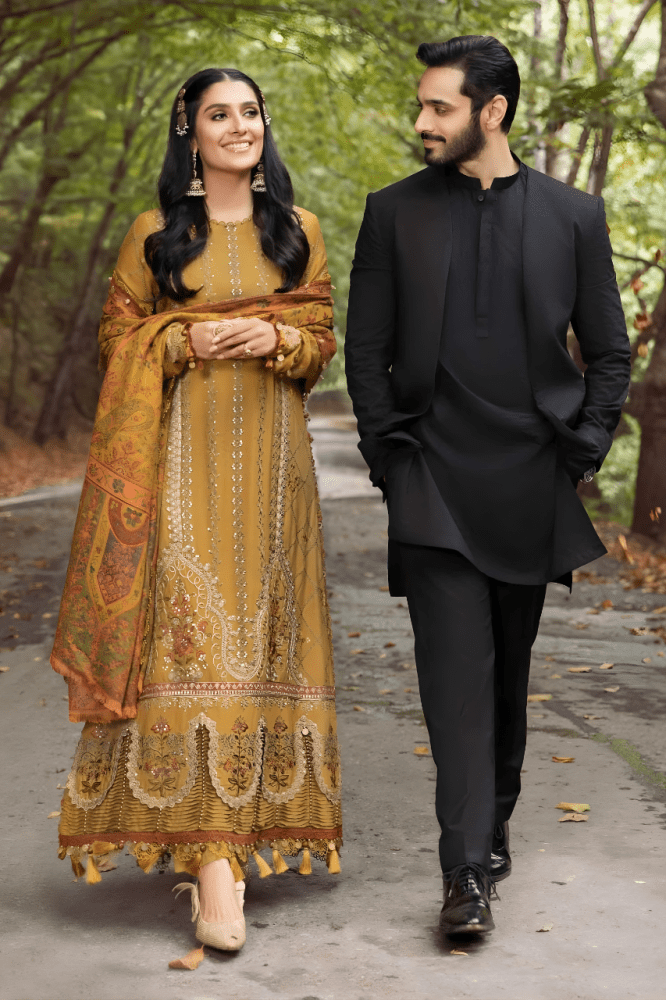 3PC EMBROIDERED LAWN SUIT - SR - 382 - Rangoli Store