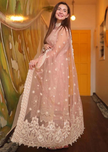 3PC EMBROIDERED LAWN SUIT - SR - 456 - Rangoli Store