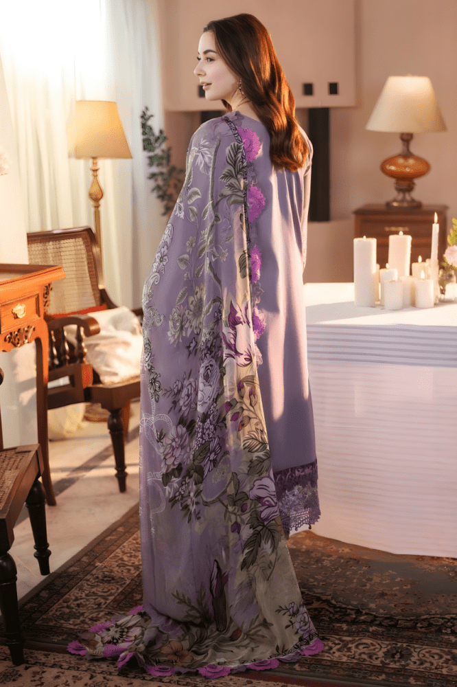 3PC EMBROIDERED LAWN SUIT - SR - 466 - Rangoli Store