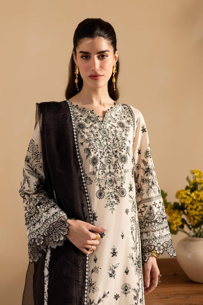 3PC EMBROIDERED LAWN SUIT - SR - 666 - Rangoli Store