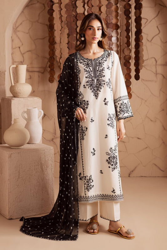 3PC EMBROIDERED LAWN SUIT - SR - 704 - Rangoli Store