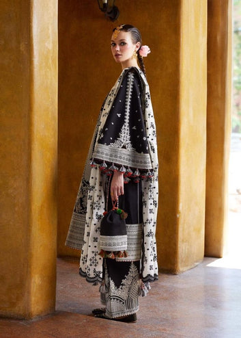 3PC EMBROIDERED LAWN SUIT - SR - 705 - Rangoli Store