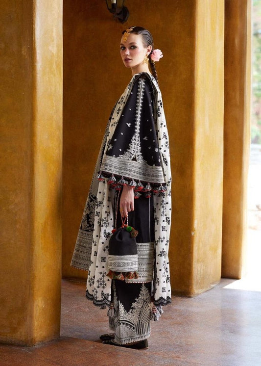 3PC EMBROIDERED LAWN SUIT - SR - 705 - Rangoli Store