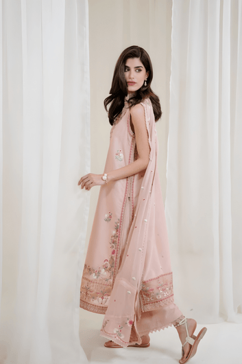 3PC EMBROIDERED LAWN SUIT - SR - 716 - Rangoli Store