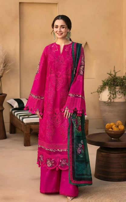3 PC EMBROIDERED LAWN SUIT - SR-712