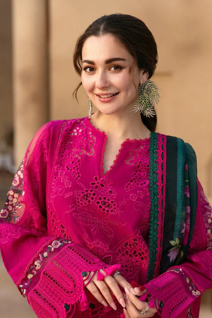 3 PC EMBROIDERED LAWN SUIT - SR-712