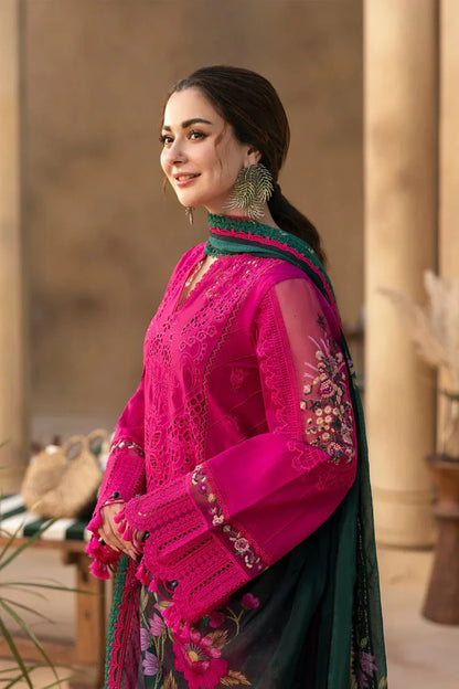 3 PC EMBROIDERED LAWN SUIT - SR-712