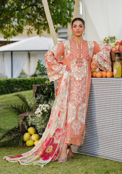 3PC LAWN EMBROIDERED SUIT SR - 706