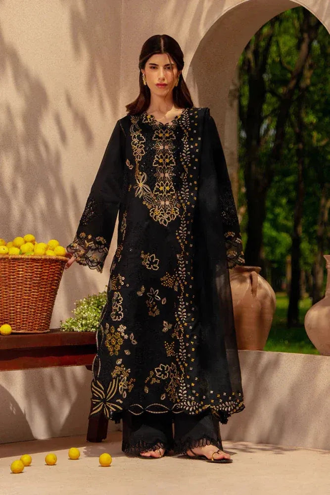 3PC LAWN EMBROIDED SUIT SR - 747