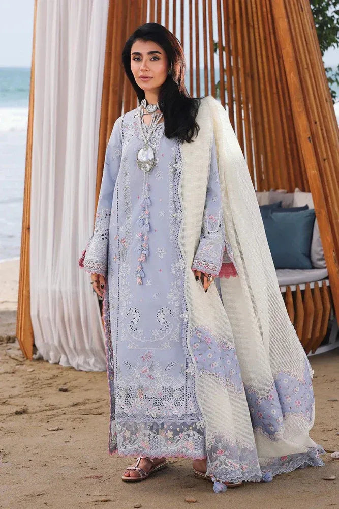 3PC LAWN EMBROIDERED SUIT SR - 731
