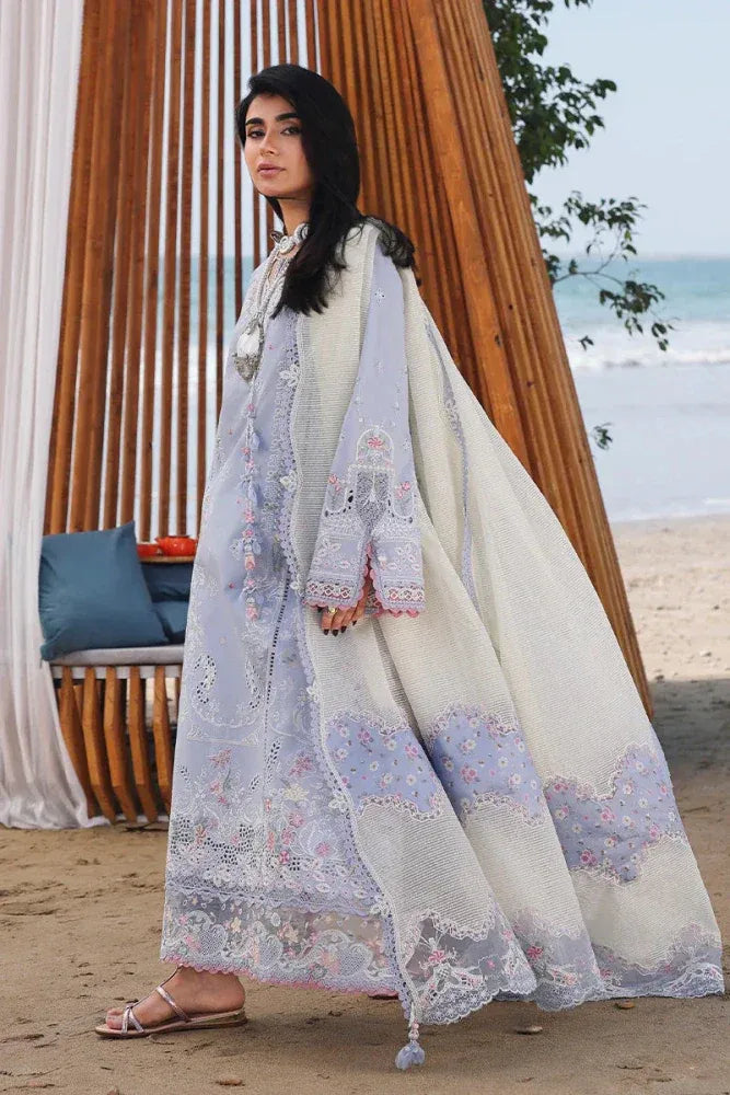 3PC LAWN EMBROIDERED SUIT SR - 731