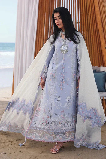3PC LAWN EMBROIDERED SUIT SR - 731