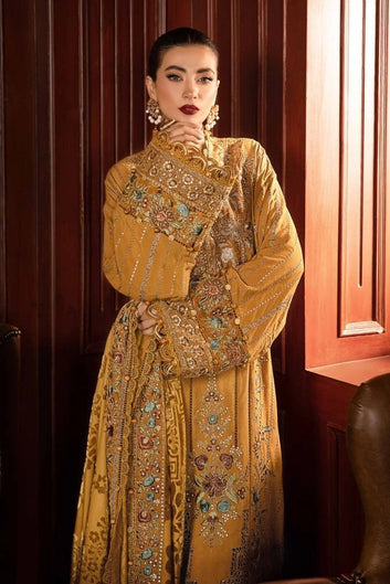 3PC EMBROIDERED LAWN SUIT - SR-549