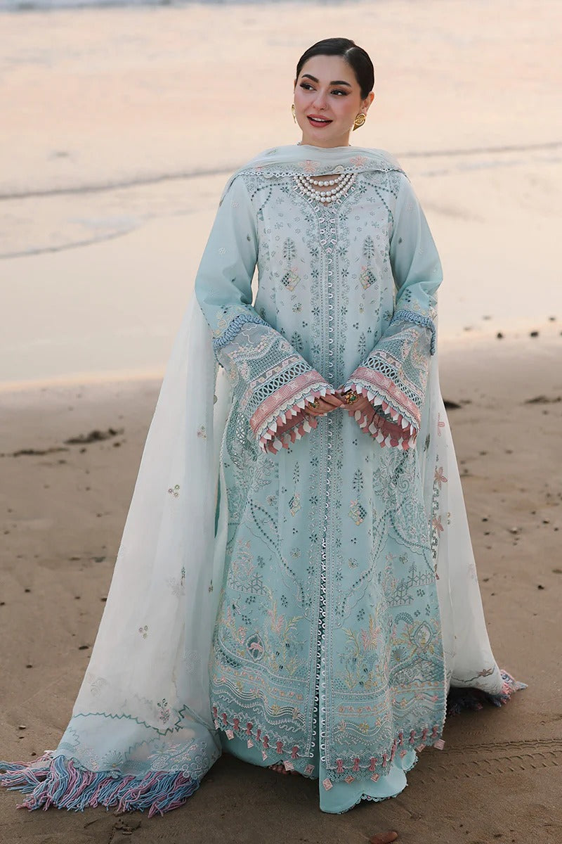 3PC EMBROIDERED LAWN SUIT - SR-730
