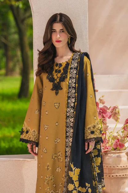 3PC LAWN EMBROIDED SUIT SR - 744