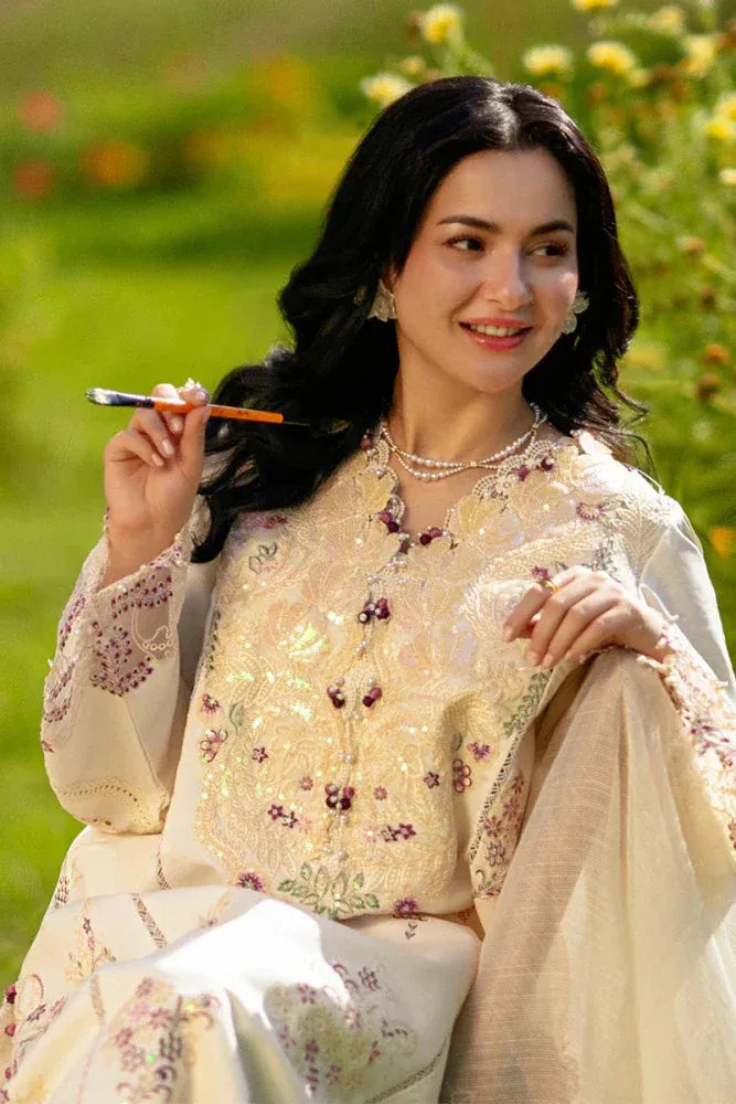 3PC LAWN EMBROIDED SUIT SR - 748