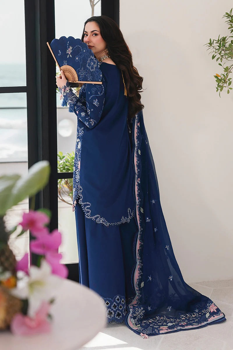 3PC EMBROIDERED LAWN SUIT - SR-737