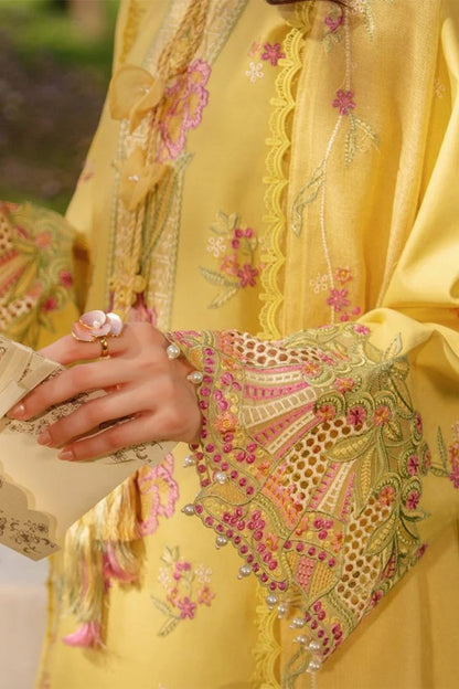 3PC EMBROIDED LAWN SUIT SR - 746