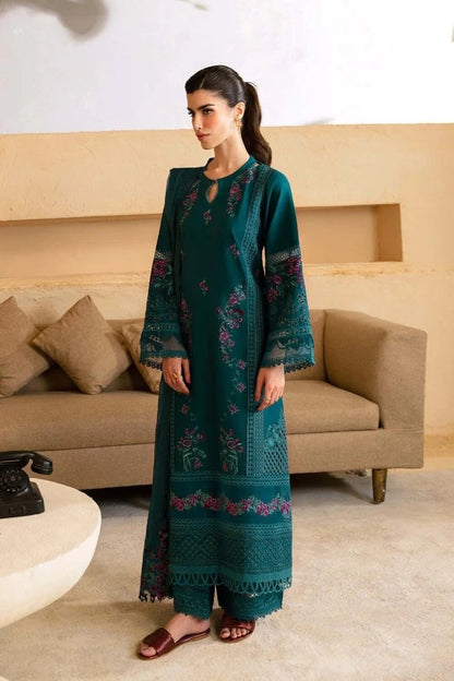 3PC LAWN EMBROIDERED SUIT SR - 656