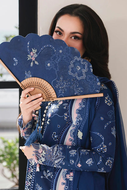 3PC EMBROIDERED LAWN SUIT - SR-737