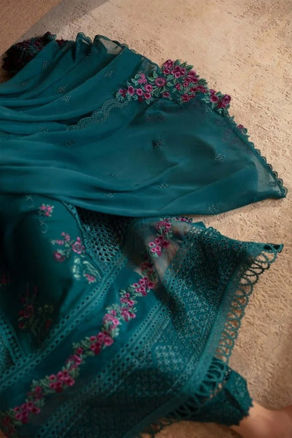 3PC LAWN EMBROIDERED SUIT SR - 656