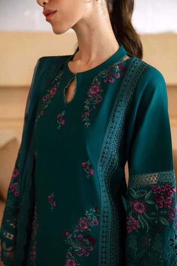 3PC LAWN EMBROIDERED SUIT SR - 656
