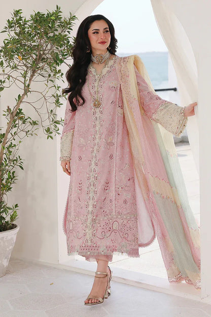 3PC EMBROIDERED LAWN SUIT - SR-733