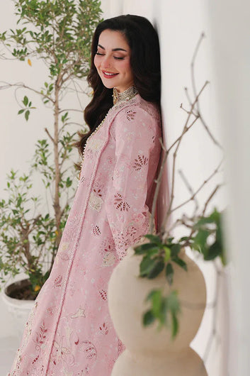 3PC EMBROIDERED LAWN SUIT - SR-733