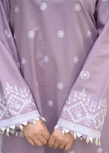 3PC EMBROIDERED LAWN SUIT - SR-765