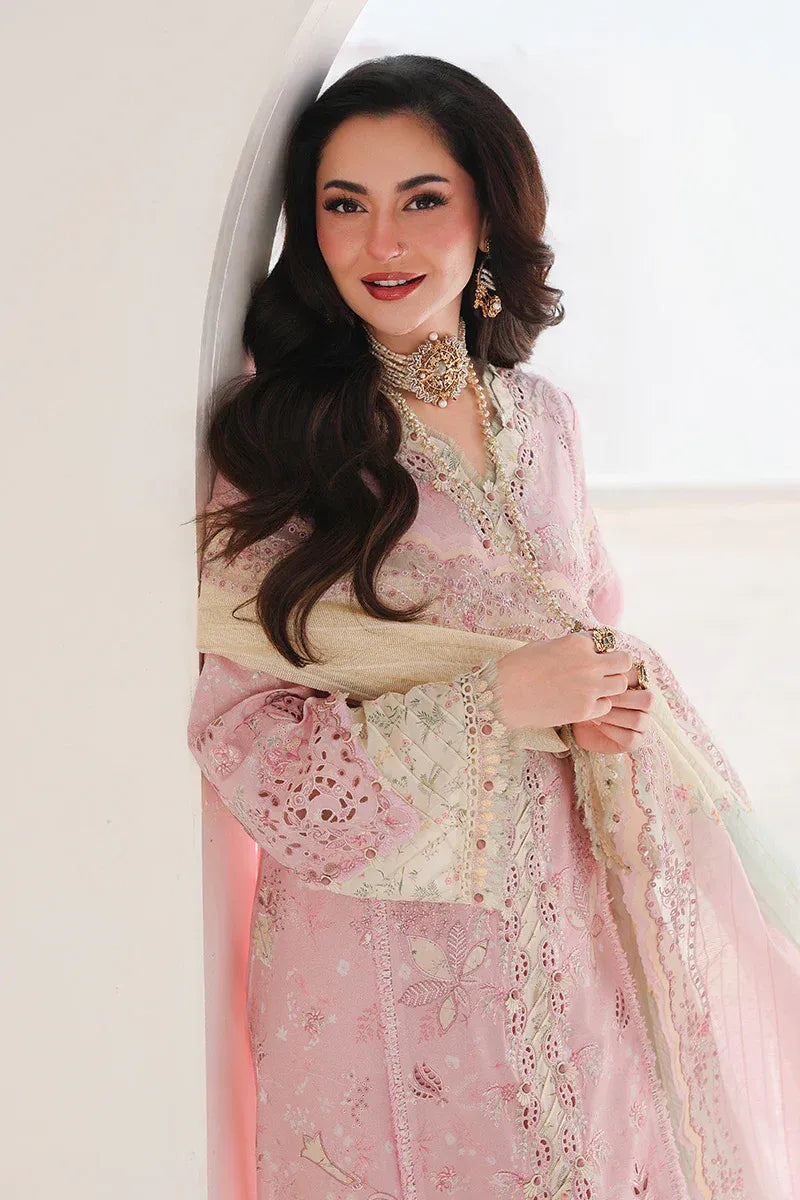 3PC EMBROIDERED LAWN SUIT - SR-733